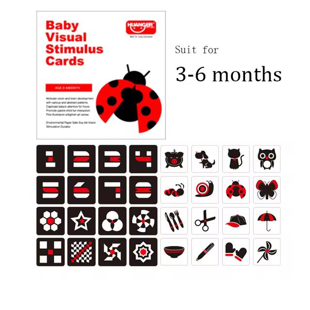 BabyBright™ - Visual Cards for Newborn Babies - Levora