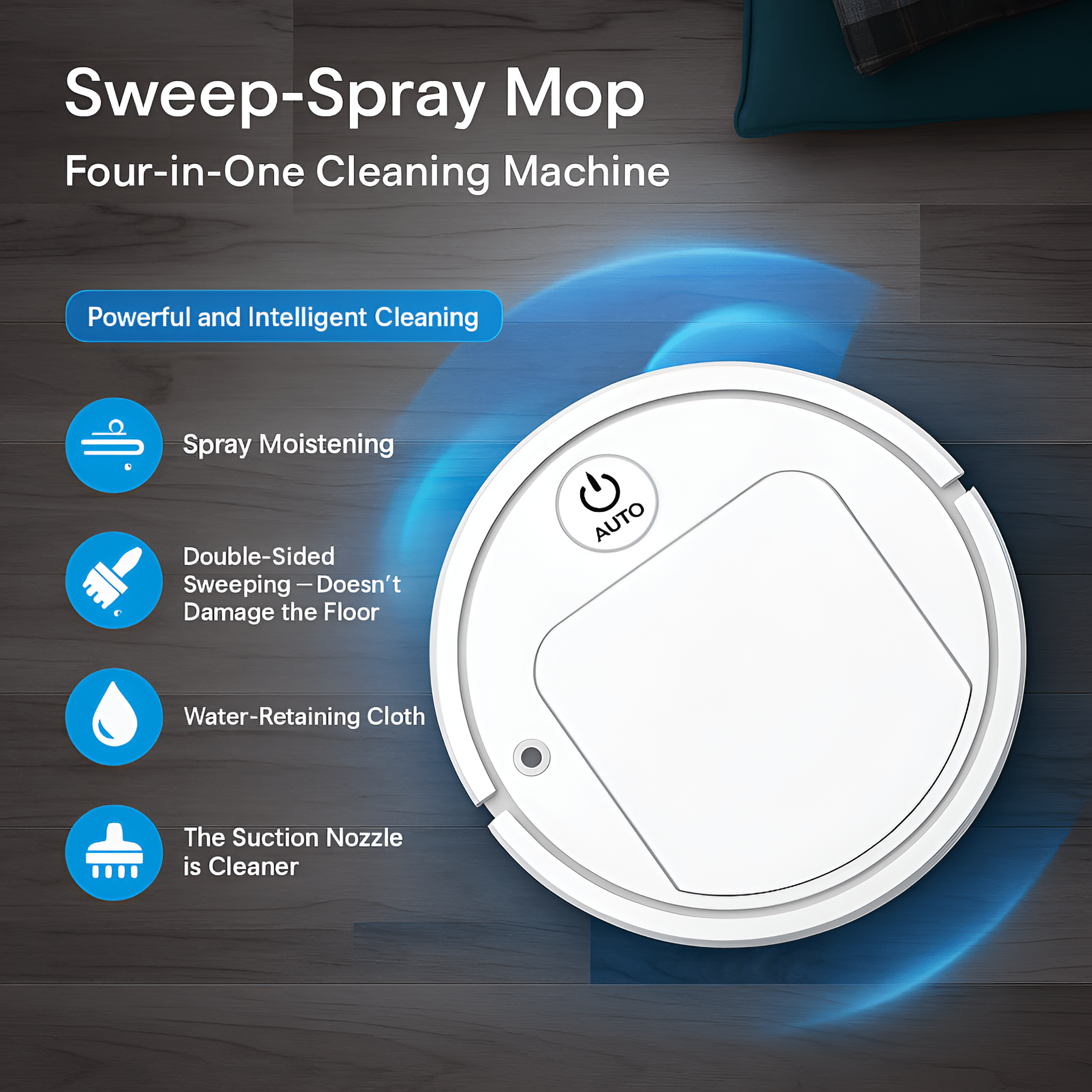 CleanBuddy™ - Say goodbye to mopping and vacuuming! - Levora