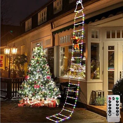 ClimbLights™ – LED Santa Ladder Decoration - Levora