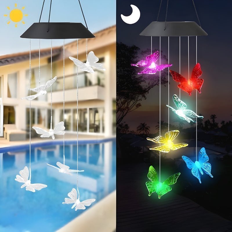 Illuminated Wings™ - Solar - Powered Butterfly Lamps - Levora