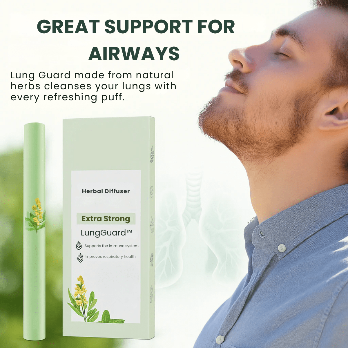 LungGuard™ – Cleanse your lungs & breathe easier every day! - Levora