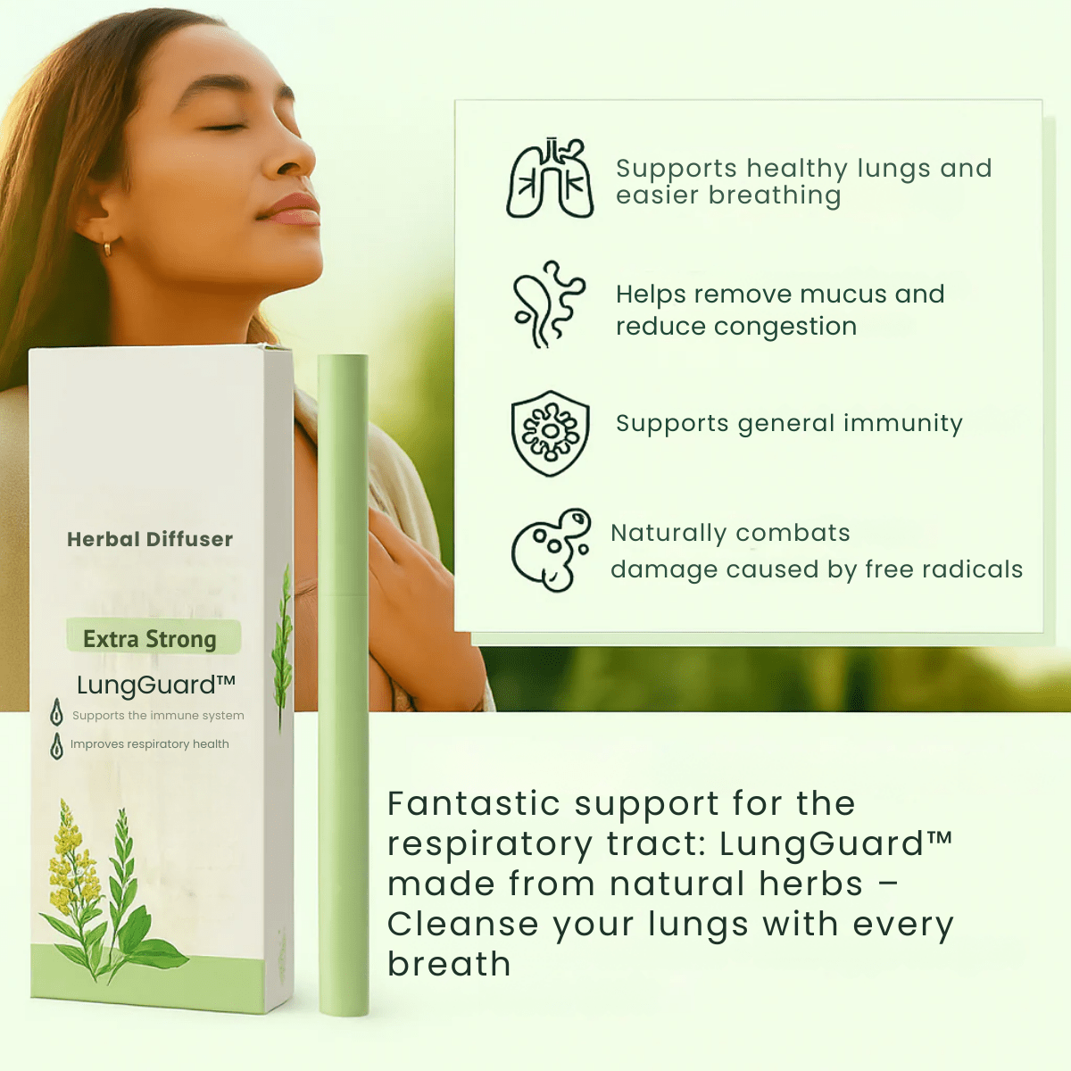 LungGuard™ – Cleanse your lungs & breathe easier every day! - Levora