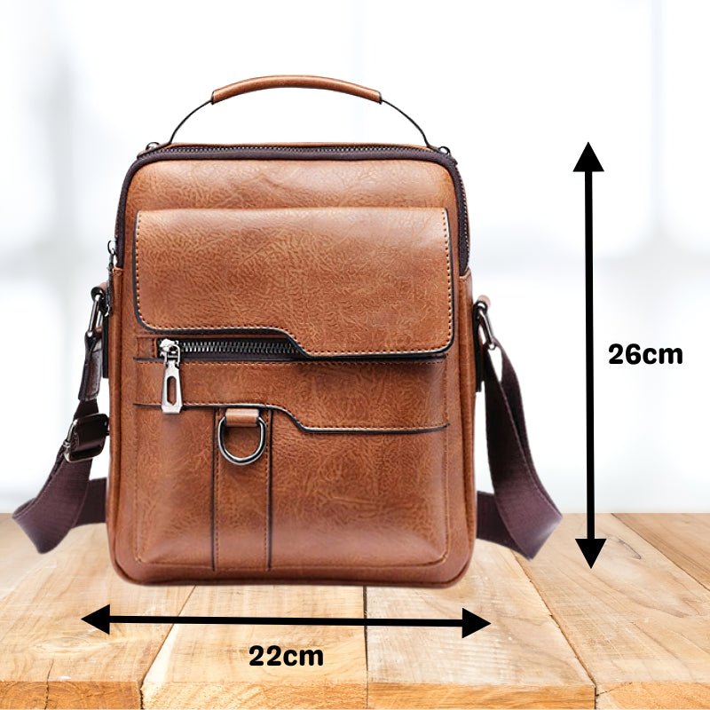 LuxeLeather™ - Crossbody Bag – Modern and Elegant - Levora