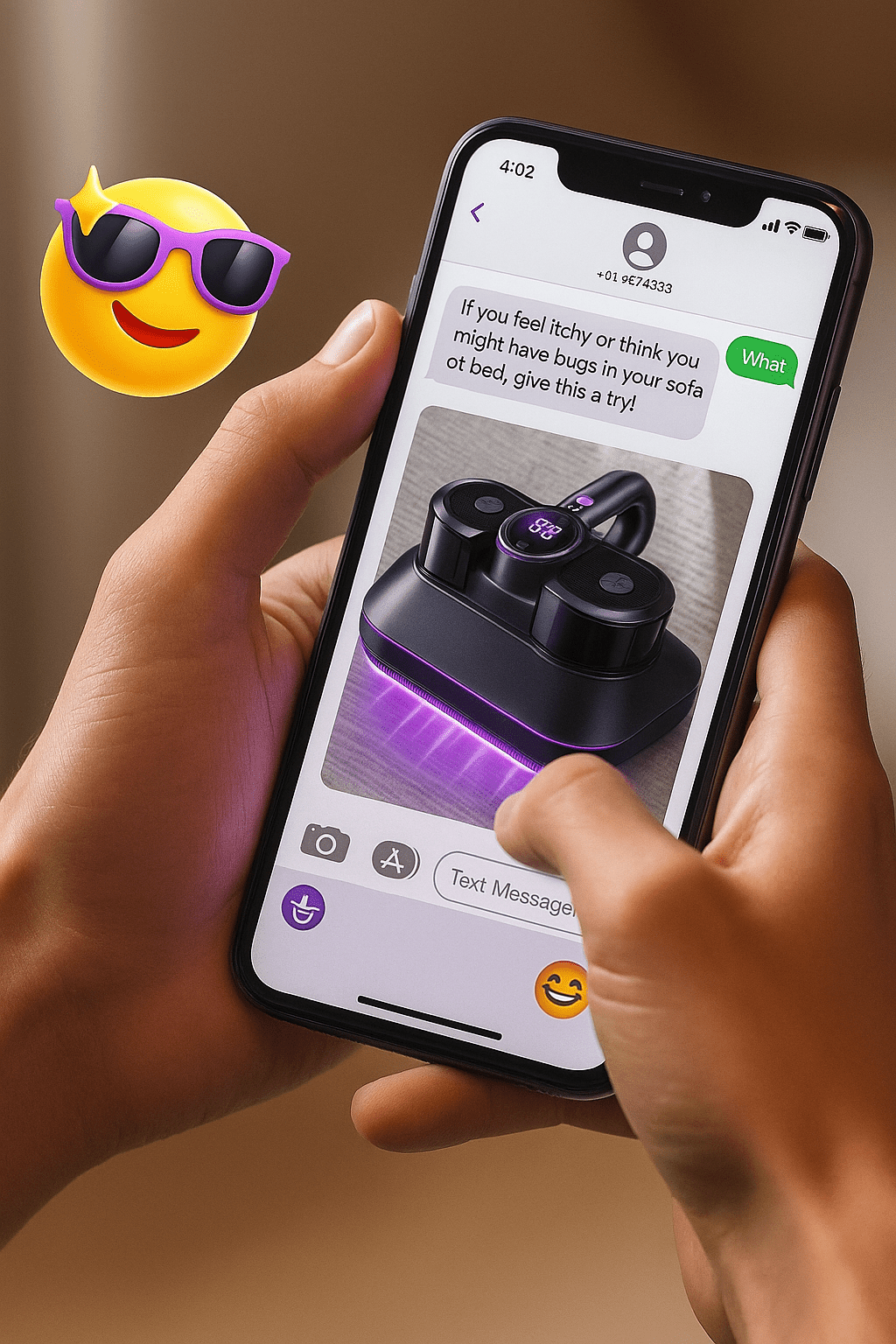 SakerPlus™ 2.0 UV Vacuum – 99.9% Dust, Mites, Bacteria & Pet Hair, 16KPa Suction & UV Sterilization - Levora