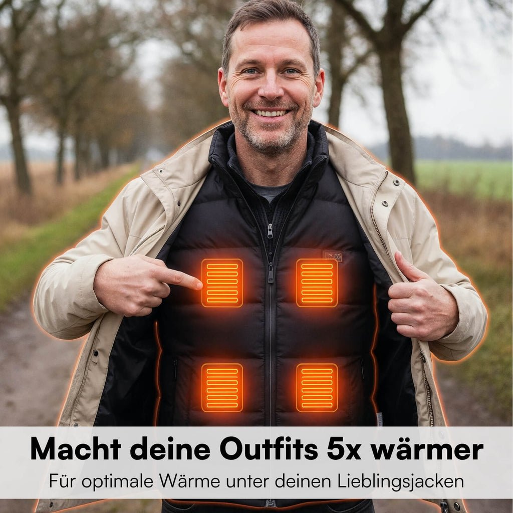 SmartHeat heated vest - Levora
