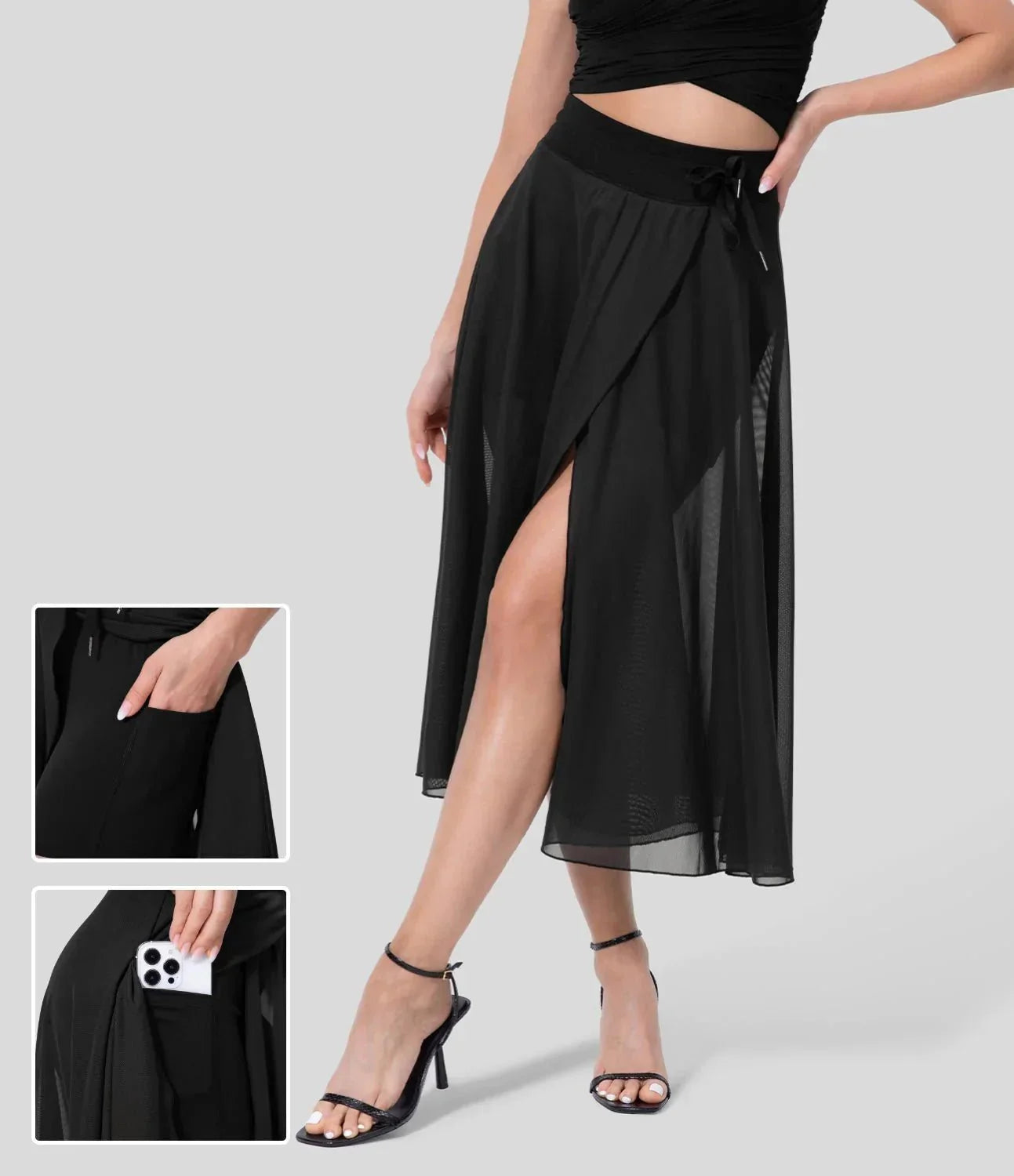Sorella™ - De Elegante & Luchtige Maxi Rok - Zinavić