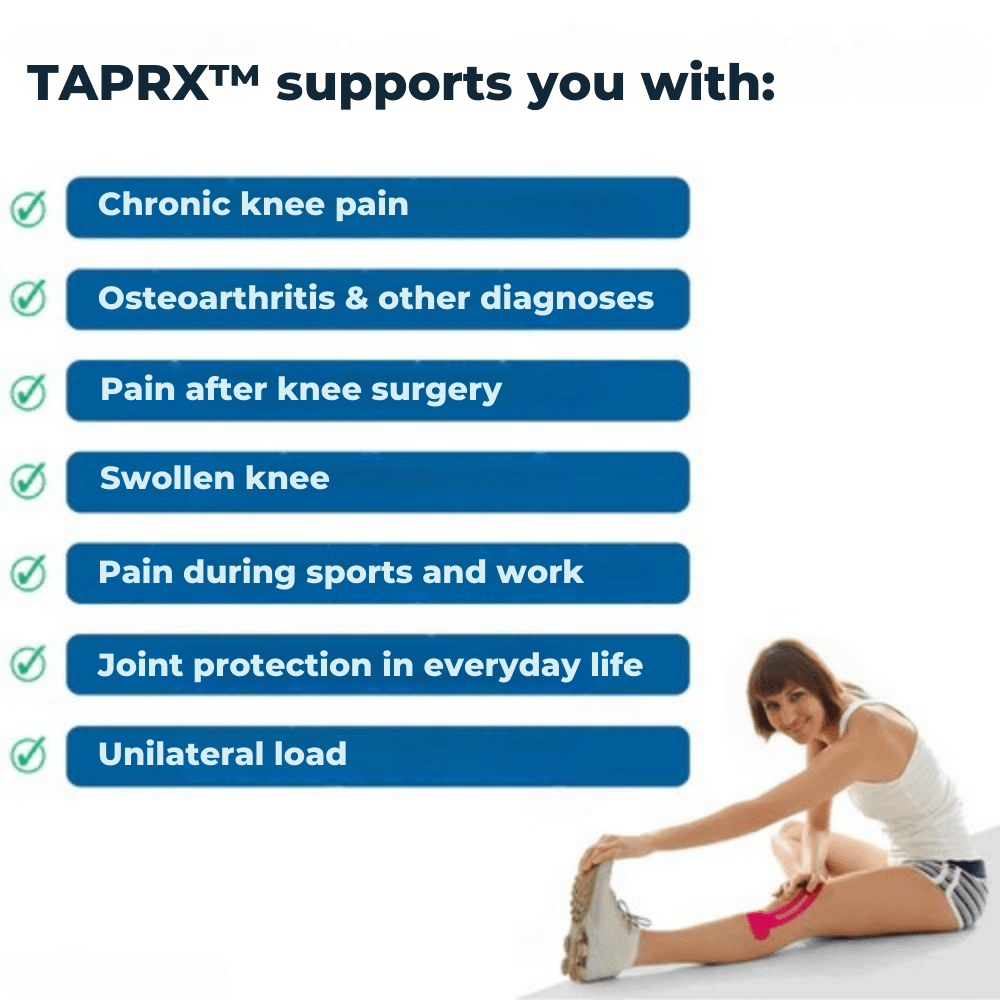 TAPRX™ – Knee Joint Support for Pain Relief & Stability - Levora