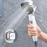 AquaPulse™ - Showerhead with 4 settings and on/off switch - Levora