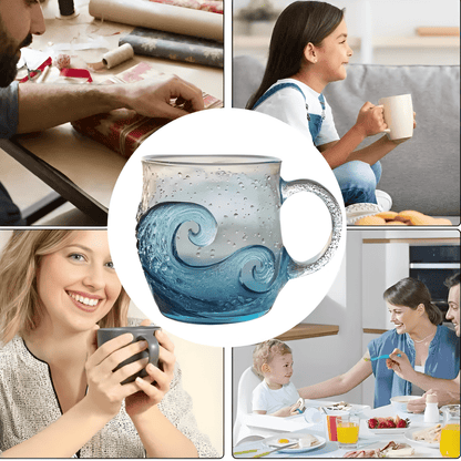 AquaWave™ (1+1 FREE) – Handmade Ocean - Inspired Glass - Levora