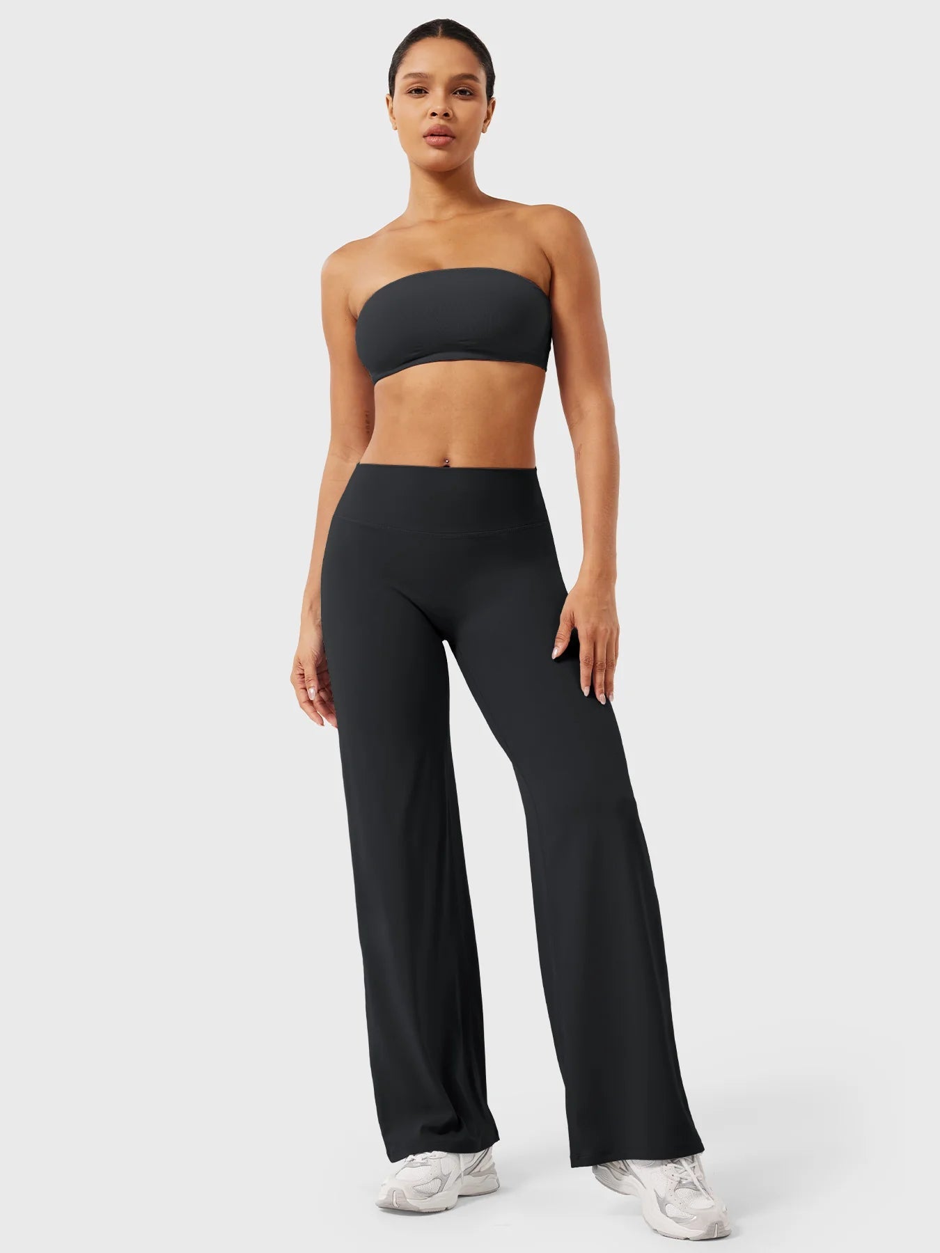 AuraFlow™ – High - Waist Straight Leggings - Levora