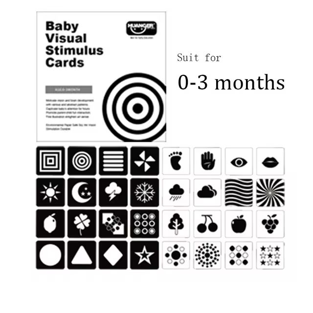 BabyBright™ - Visual Cards for Newborn Babies - Levora