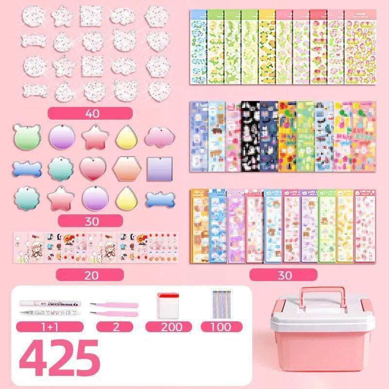 CharmCraft® - Complete DIY Self - Adhesive Sticker Set - Levora