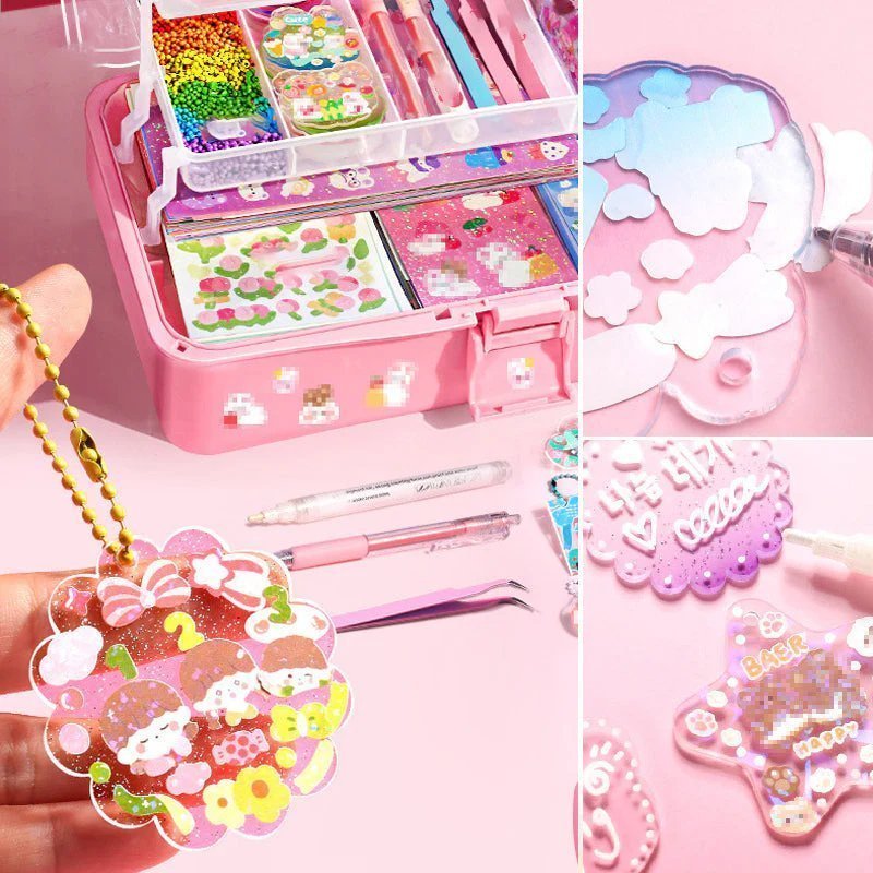 CharmCraft® - Complete DIY Self - Adhesive Sticker Set - Levora