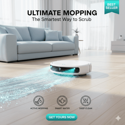 CleanBuddy™ 4 - in - 1 Smart Robot Vacuum & Mop - Levora