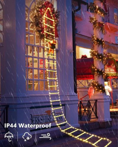 ClimbLights™ – LED Santa Ladder Decoration - Levora