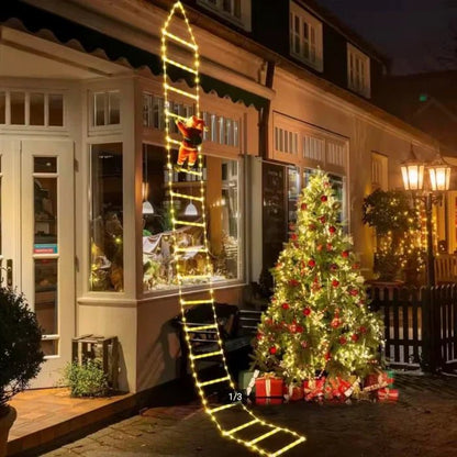 ClimbLights™ – LED Santa Ladder Decoration - Levora