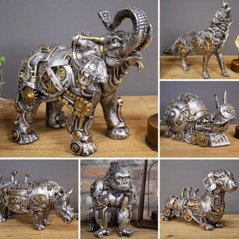 ClockCreatures™ Mechanical Animals – Unique Home Decorations - Levora