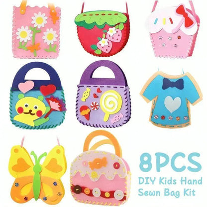 DIYBag™ (4+4 FREE) – Let children design their own bags! - Levora