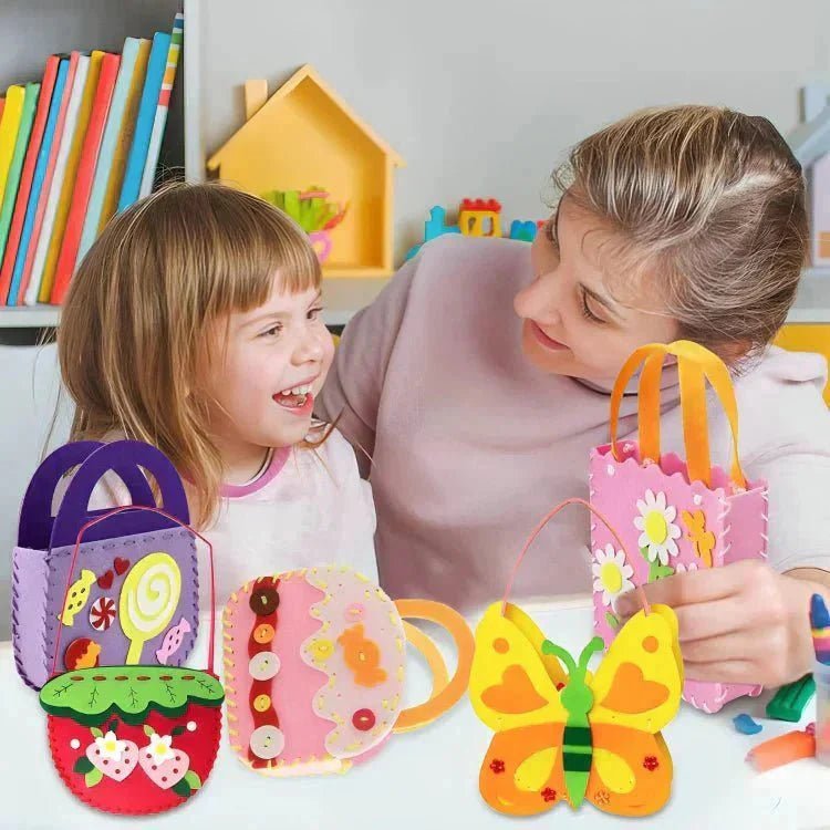 DIYBag™ (4+4 FREE) – Let children design their own bags! - Levora