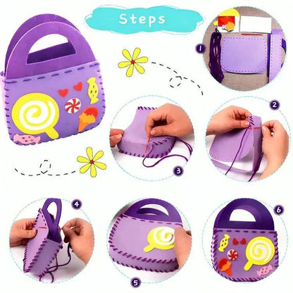 DIYBag™ (4+4 FREE) – Let children design their own bags! - Levora