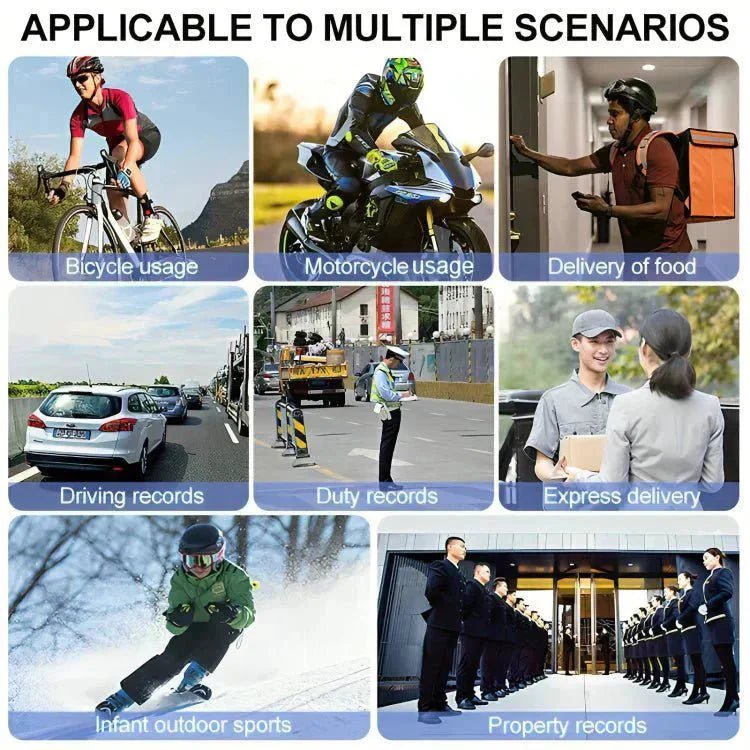 FlexiCam™ - Portable HD Camera for Bike - Levora