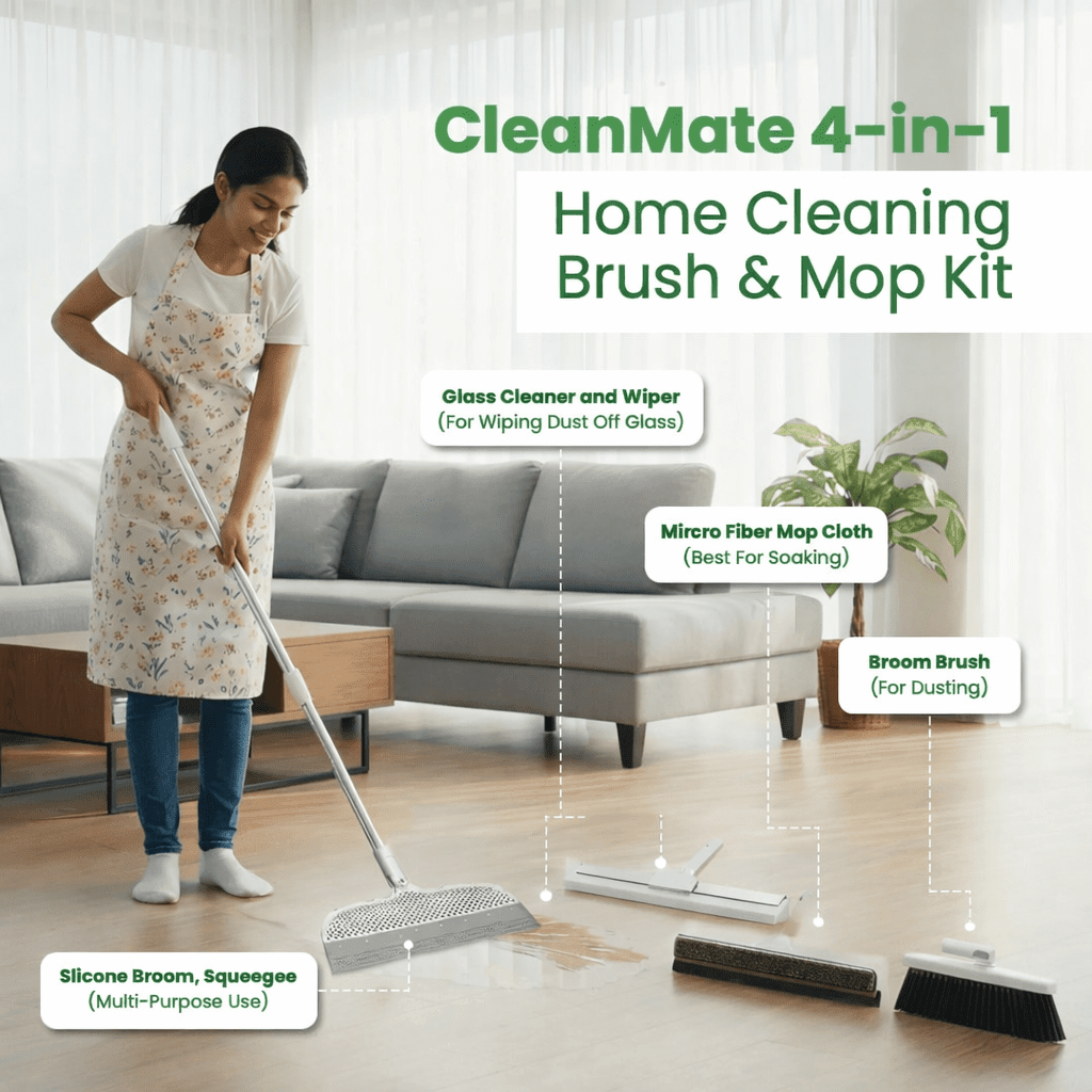 Floorswipe™ – 4 - in - 1 Home Cleaning Brush - Levora