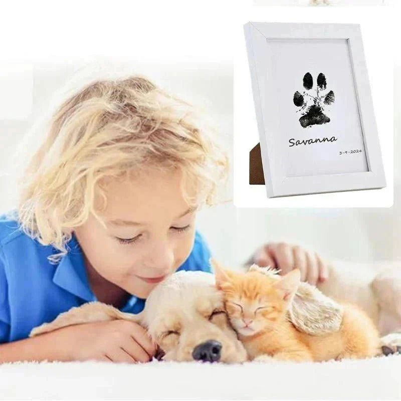 ForeverPaws™ - Inkless Paw/Handprint with Photo Frame - Levora