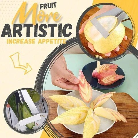 FruitSlice™ Steel Cutting Knife – Turn Every Fruit Dish into a True Celebration - Levora