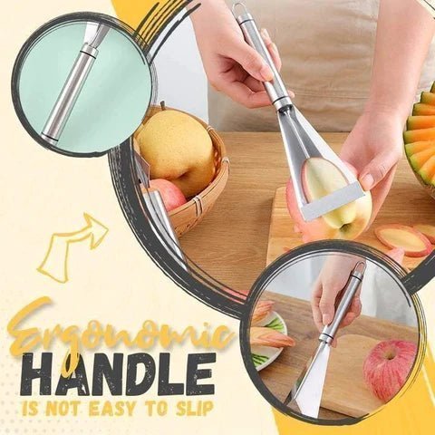 FruitSlice™ Steel Cutting Knife – Turn Every Fruit Dish into a True Celebration - Levora
