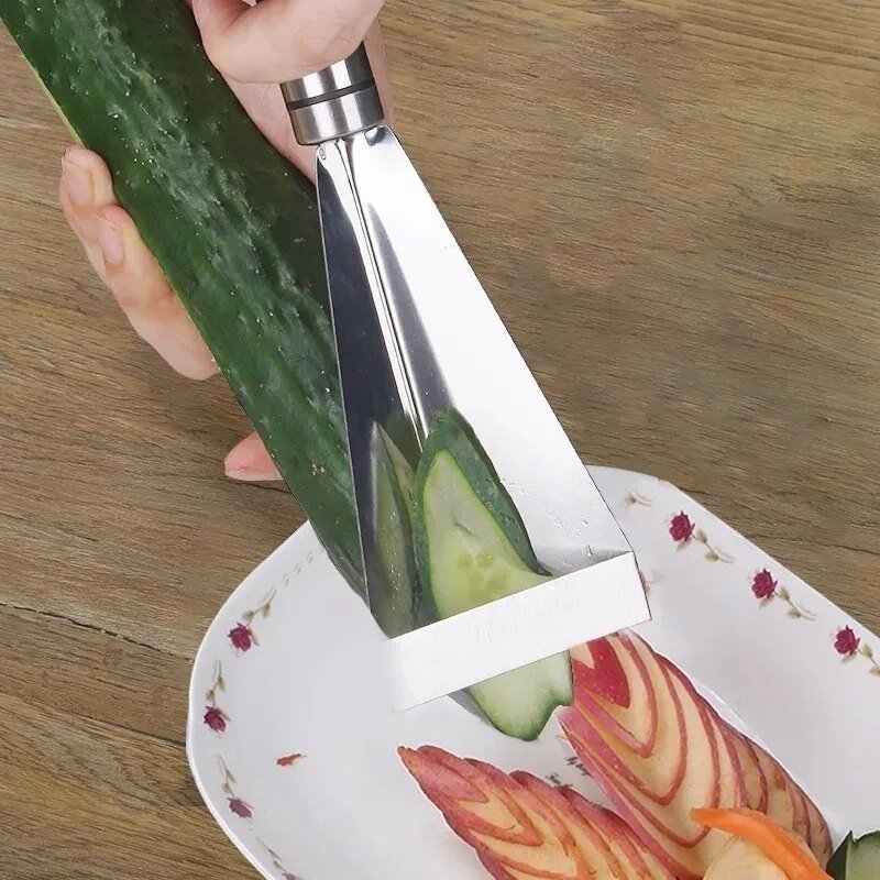 FruitSlice™ Steel Cutting Knife – Turn Every Fruit Dish into a True Celebration - Levora