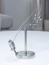 HookedBalance™ – Unique fisherman sculpture & stylish balance decor! - Levora