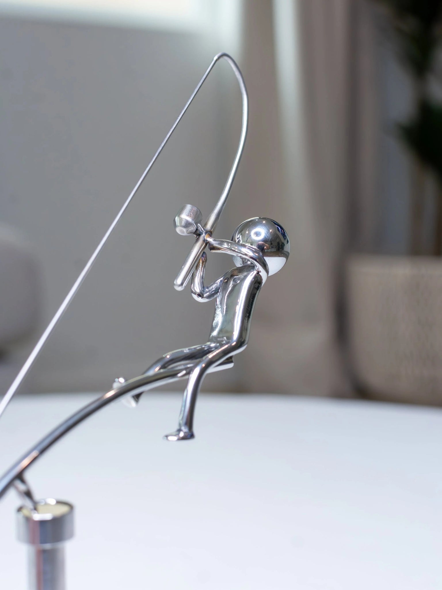 HookedBalance™ – Unique fisherman sculpture & stylish balance decor! - Levora