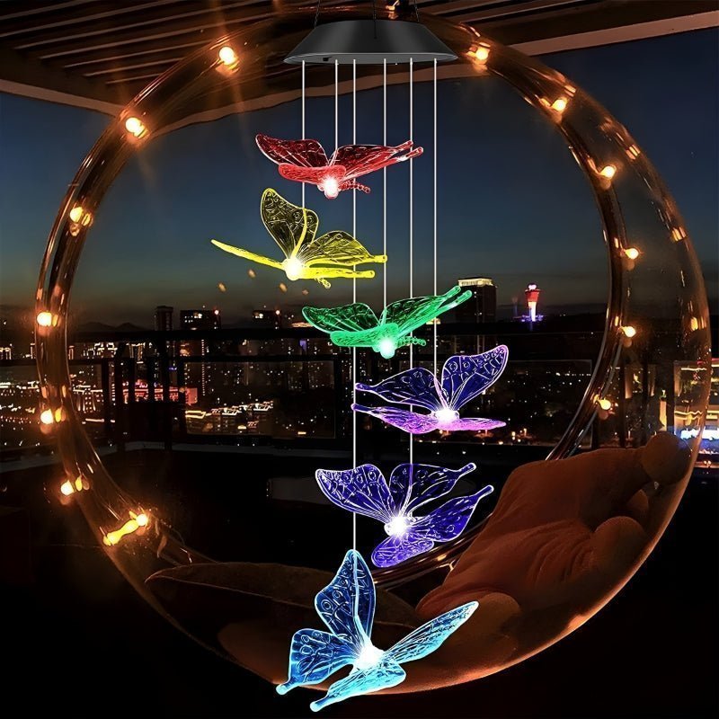 Illuminated Wings™ - Solar - Powered Butterfly Lamps - Levora