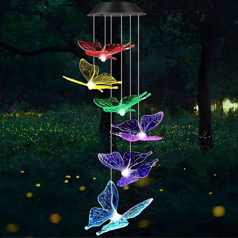Illuminated Wings™ - Solar - Powered Butterfly Lamps - Levora