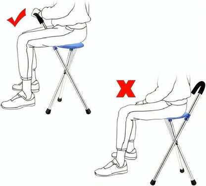 LeanSeat™ - Folding Chair for Seniors - Levora