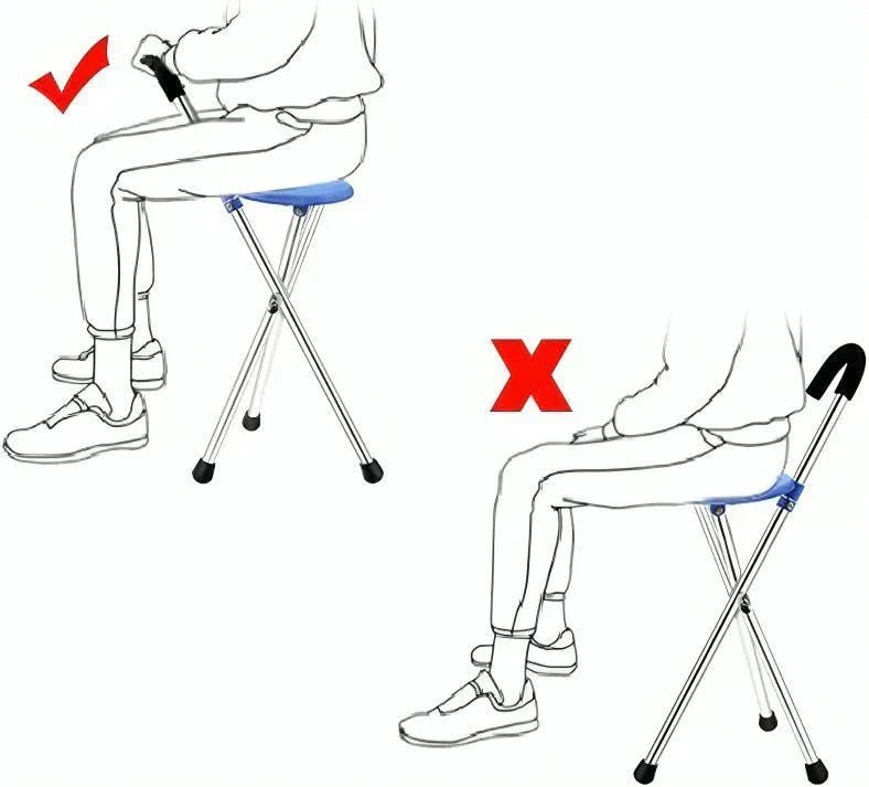LeanSeat™ - Folding Chair for Seniors - Levora