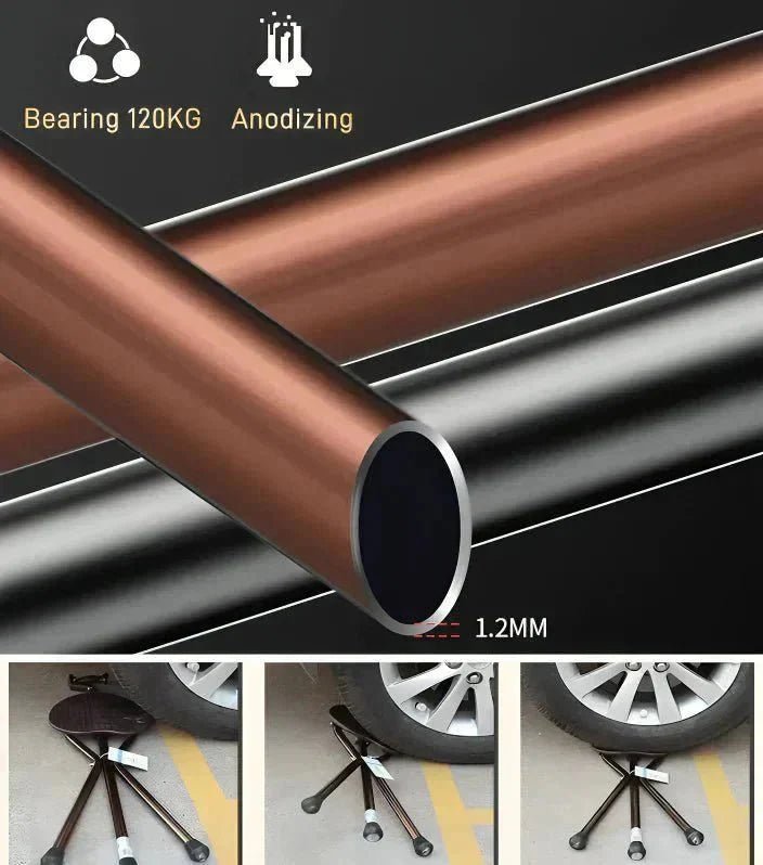 LeanSeat™ - Folding Chair for Seniors - Levora