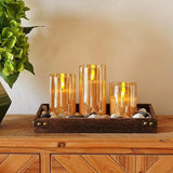 LuminaGlow - Realistic Candle Set - Levora