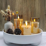 LuminaGlow - Realistic Candle Set - Levora