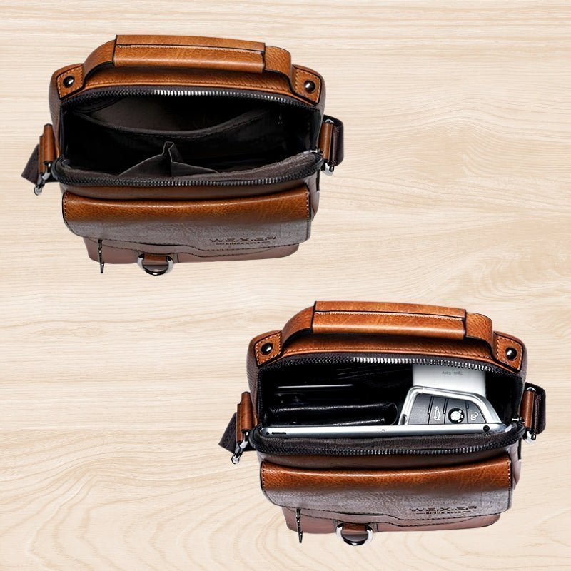 LuxeLeather™ - Crossbody Bag – Modern and Elegant - Levora
