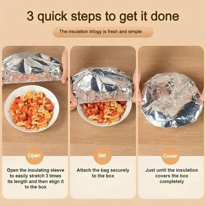 MealGuard™ ( 50+50 FREE) – Keep Your Meals Warmer and Fresher for Longer! - Levora