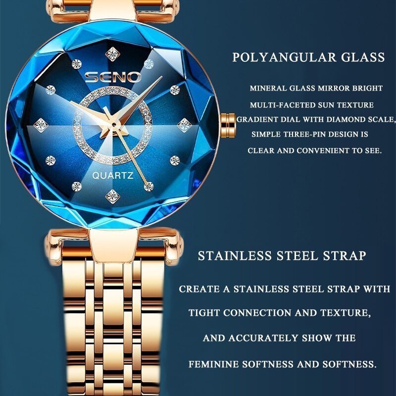 ModernWatch™ - Women’s Stainless Steel Watch - Levora