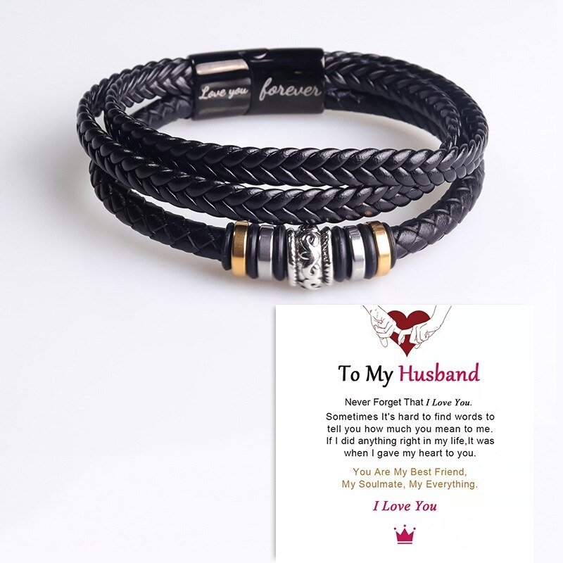 Mrforever™ Men’s Bracelet – The Perfect Gift for Every Man - Levora