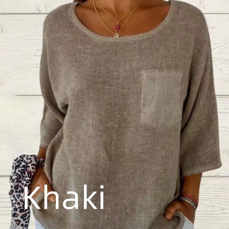 Naomi© - Breathable Cotton Summer Shirt - Levora