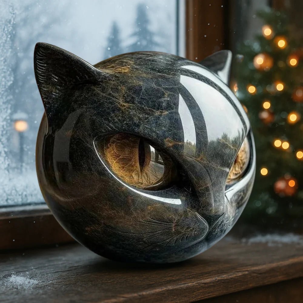ObsiCat™ – Mystical cat sculpture & stylish decoration for any space! - Levora