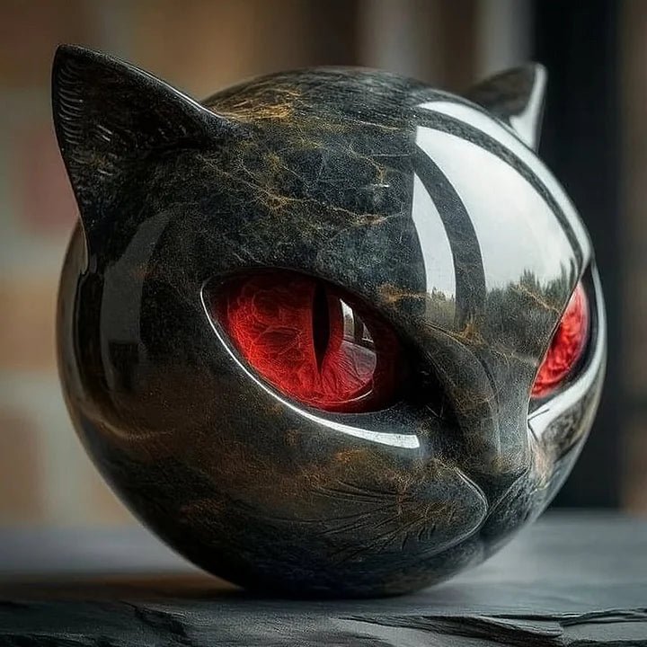 ObsiCat™ – Mystical cat sculpture & stylish decoration for any space! - Levora