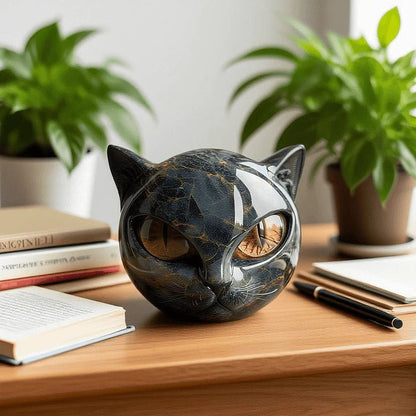 ObsiCat™ – Mystical cat sculpture & stylish decoration for any space! - Levora
