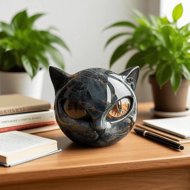 ObsiCat™ – Mystical cat sculpture & stylish decoration for any space! - Levora