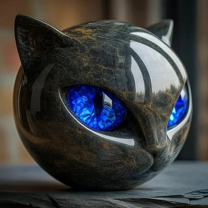ObsiCat™ – Mystical cat sculpture & stylish decoration for any space! - Levora
