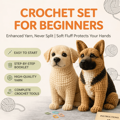 PawStitch™ – DIY Crochet Your Own Dog Kit - Levora